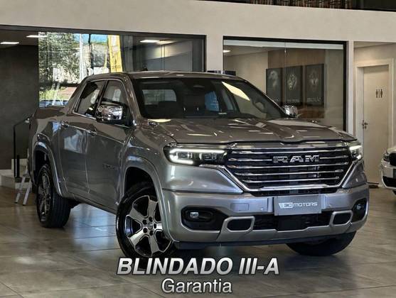 RAM RAMPAGE 2.0 HURRICANE 4 TURBO GASOLINA LARAMIE 4X4 AUTOMÁTICO